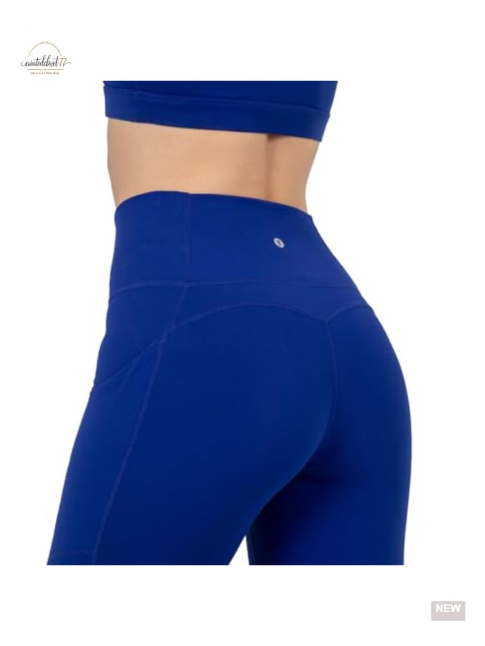 High Waisted Pocket Leggings with Tummy Control - Yoga Pants - Picture 2 of 6
